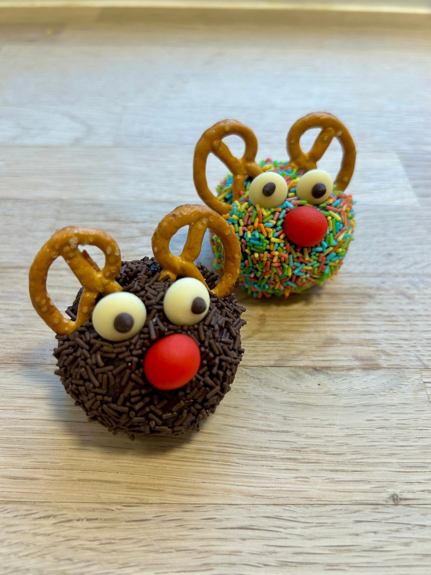 DIY rensdyr-romkugle KIT (8 stk.)